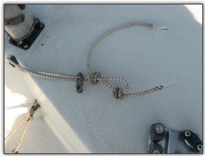 Dinghy Restoration - Centreboard Shock Cords